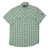 MAMMUT Mens Shirt Green Check S