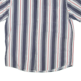 Mens Shirt Grey Striped M