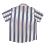 Mens Shirt Grey Striped M
