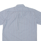 PIERRE CARDIN Mens Shirt Blue Striped L