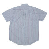 PIERRE CARDIN Mens Shirt Blue Striped L