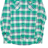 DIESEL Mens Shirt Green Check Long Sleeve M
