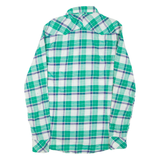 DIESEL Mens Shirt Green Check Long Sleeve M