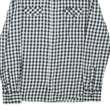 WRANGLER Slim Fit Mens Shirt White Check Long Sleeve L