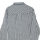 WRANGLER Slim Fit Mens Shirt White Check Long Sleeve L