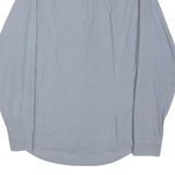 TOMMY HILFIGER Slim Fit Mens Shirt White Geometric Long Sleeve XL