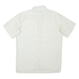 GATSBY Mens Plain Shirt Cream XL