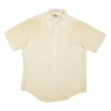 Mens Shirt Yellow Spotted L