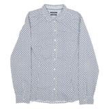 MARC O'POLO Stretched Womens Shirt Blue Long Sleeve S