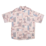 GINO RIZZI ROMA Mens Shirt Pink 2XL