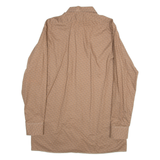 FRAPPANT EXTRA Mens Shirt Brown Long Sleeve S