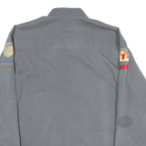 ELEMENTS Vivadis Mens Worker Shirt Grey Long Sleeve 2XL