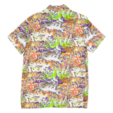 FSBN Regular Fit Mens Shirt Orange M