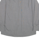 RENATO CAVALLI Classic Top Easy Care Mens Plain Shirt Grey Long Sleeve M