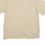 JACK AND JONES Resort Shirt Mens Plain Shirt Brown XL