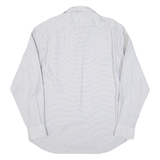 BOSS Mens Plain Shirt Grey Long Sleeve L