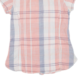 COLUMBIA Womens Shirt Pink Check S