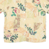 Womens Shirt Beige Crazy Pattern M