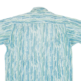 HARA MEXICAN Mens Shirt Green Striped XL