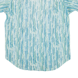 HARA MEXICAN Mens Shirt Green Striped XL