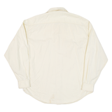 AMERICAN CLASSIC Mens Plain Shirt Beige Long Sleeve XL