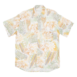 Mens Shirt Green Floral M