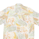 Mens Shirt Green Floral M