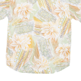 Mens Shirt Green Floral M