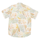 Mens Shirt Green Floral M