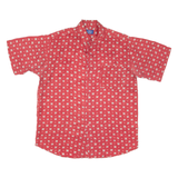 GARRY Mens Shirt Red Spotted M