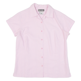 COLUMBIA Womens Shirt Pink Check M