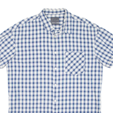ZARA MAN Mens Shirt Blue Check L