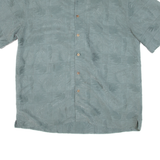 JOS.A.BANK Mens Plain Shirt Green L