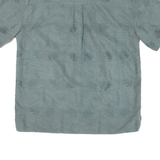 JOS.A.BANK Mens Plain Shirt Green L