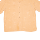 Mens Plain Shirt Orange XL