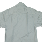 Mens Plain Shirt Green XS