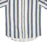 FADED GLORY Mens Shirt Blue Striped M