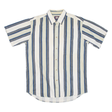 FADED GLORY Mens Shirt Blue Striped M