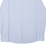 HUGO BOSS Slim Fit Ellsha Mens Shirt Blue Plaid Long Sleeve L