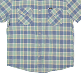 LEE Mens Shirt Green Plaid XL