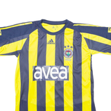 ADIDAS Fenerbahce S.k. Mens Football Shirt Jersey Yellow M
