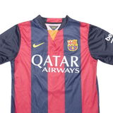 NIKE FC Barcelona Mens Football Shirt Jersey Red S