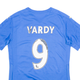 PUMA Leicester City F.C. Mens Football Shirt Jersey Blue V-Neck M