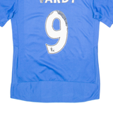 PUMA Leicester City F.C. Mens Football Shirt Jersey Blue V-Neck M