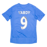 PUMA Leicester City F.C. Mens Football Shirt Jersey Blue V-Neck M