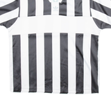 ADIDAS Womens T-Shirt Black V-Neck UK 12