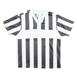 ADIDAS Womens T-Shirt Black V-Neck UK 12