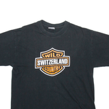 WHALE Mens T-Shirt Black M