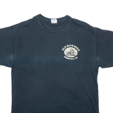 GILDAN Mens T-Shirt Black USA L