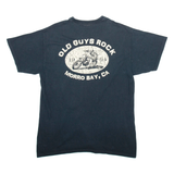 GILDAN Mens T-Shirt Black USA L